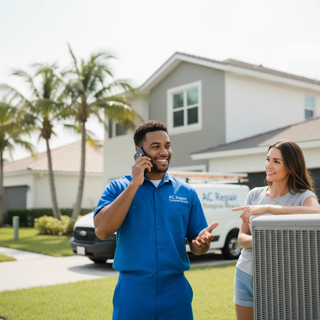 AC Repair Pompano Beach customer support in Grindstone